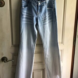 Vintage womens FUBU jeans, size 9/10.